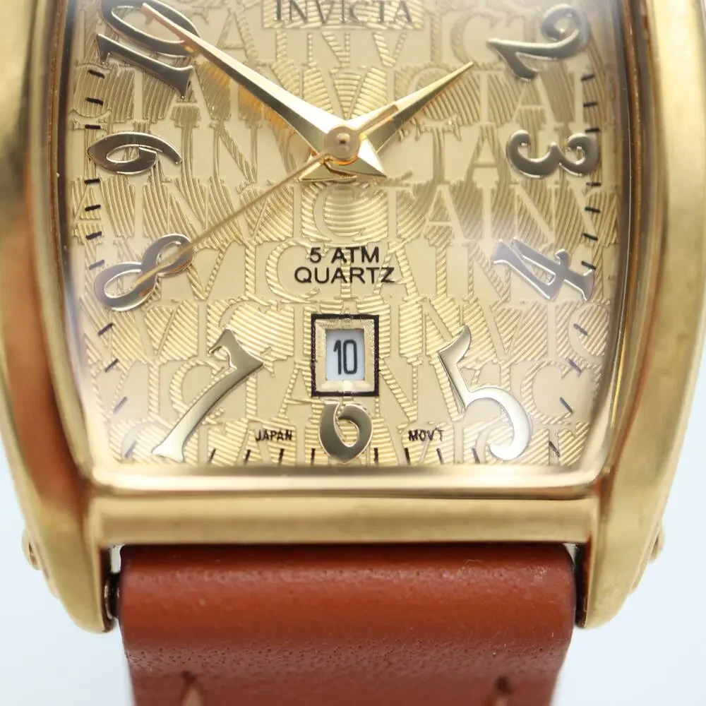 Invicta vintage gold